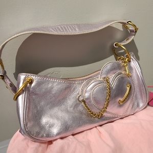 Juicy Couture Pink Metallic Shoulder Bag